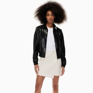 Aritzia Cream Mini Skirt